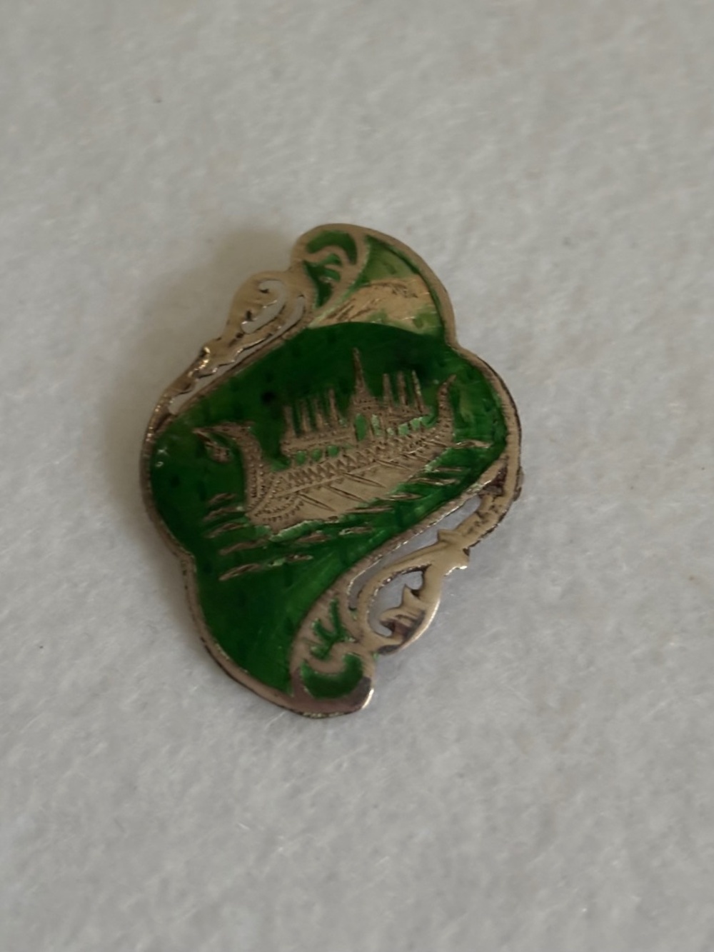 Sterling Siam Brooch